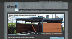 Desktop Screenshot of carport-welcomp.de